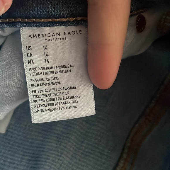 American eagle denim skirt size 14 - Picture 3 of 4